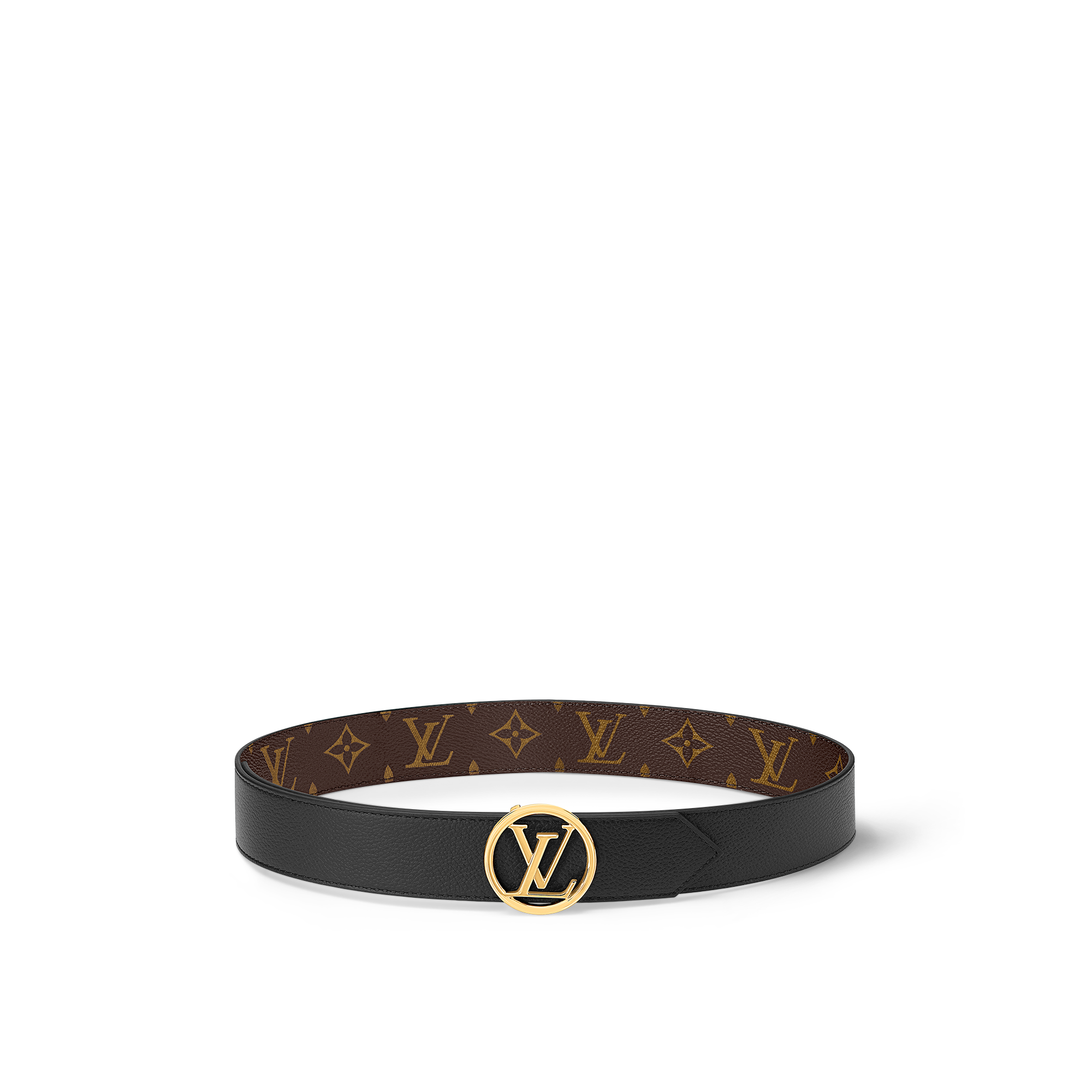 Black lv outlet belt